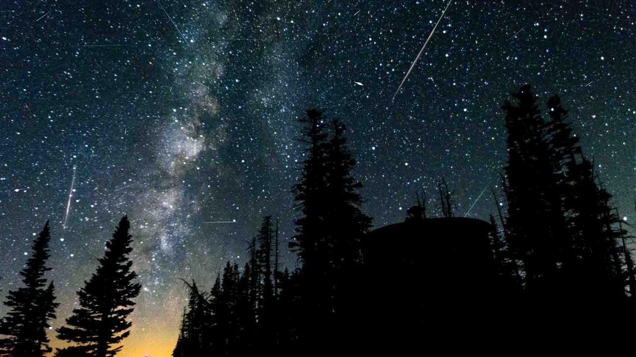 Meteor shower quadrantid 2021